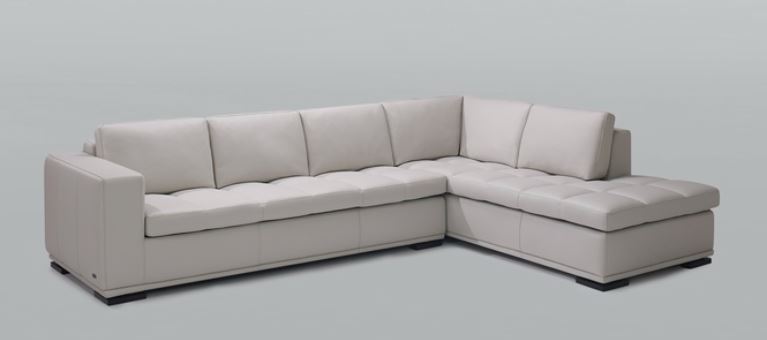 2 PC Leather Sectional